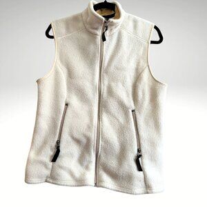 Patagonia Synchilla Cozy Cream Fleece Vest (Women's Large)